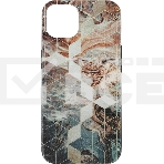 Чехол (клип-кейс) Gresso Meridian, для iPhone 13, золотистый/синий [gr17aaae8888], фото 1