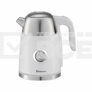 Чайник электрический Sakura SA-2178W Premium белый,  1.7 л.,  2200 Вт