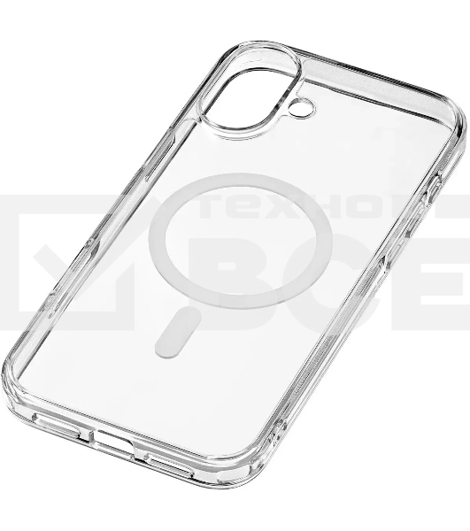 Чехол (клип-кейс) uBear для Apple iPhone 16 Plus Real with MagSafe прозрачный (CS397TT67RL-I24M)