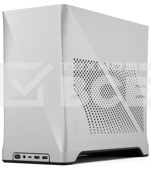 Компьютерный корпус без блока питания Fractal Design Era 2, SFF, 2x120мм, 2xUSB-A 3.0 + 1xUSB 3.2 Type-C, SFX PSU Support, mITX Silver