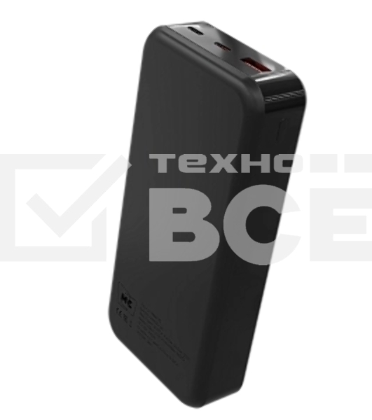 Портативный аккумулятор MORE CHOICE (4620202552778) PB29-20 20000mAh 1USB+2Type-C 3.0A 22.5W+PD20W+QC3.0, черный
