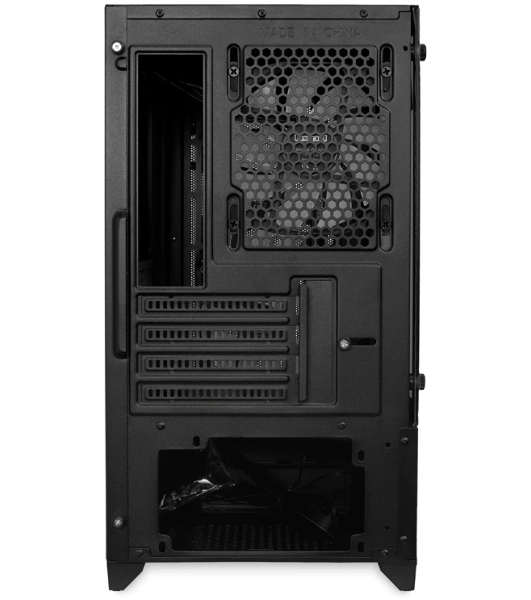 Компьютерный корпус HSPD M330, Mesh Mini-tower, черный, TG, 0.6 SPCC, 3x120mm ARGB mATX, mITX 175/330/160mm 2x2.5', 2x3.5', 4xPCI 1xUSB-A 3.0, 2xUSB-A1.0 365x216x405mm
