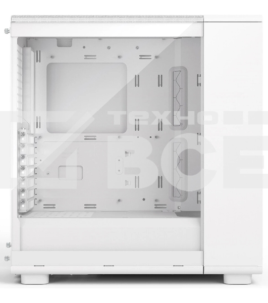 Компьютерный корпус без блока питания Case Fractal Design Epoch TG Clear Tint, Midi-Tower, 3x120мм, 2xUSB-A 3.2 + 1xUSB 3.2 Type-C ATX, mATX, mITX, белый