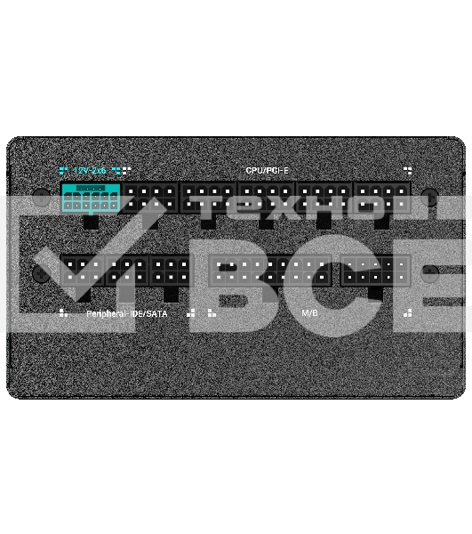 Блок питания Deepcool/GamerStorm PQ750G (ATX 3.1, 750W, Full Cable Management, PWM 120мм fan, 80 PLUS GOLD, Active PFC + Half Bridge + DC/DC, Full Japanese Capasitors, Gen5 PCIe) RET