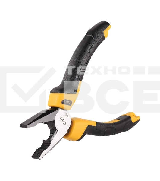 Комбинированные плоскогубцы Deli DL2006Z 160мм, сталь CrV, прорезиненная двухкомпонентная ручка