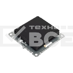 Механизм розетки 1-м СП AtlasDesign 16А IP20 с заземл. защ. шторки с крышкой карбон, фото2