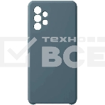 Чехол (клип-кейс) Deppa для Samsung Galaxy A32 Liquid Silicone синий (870122), фото 1