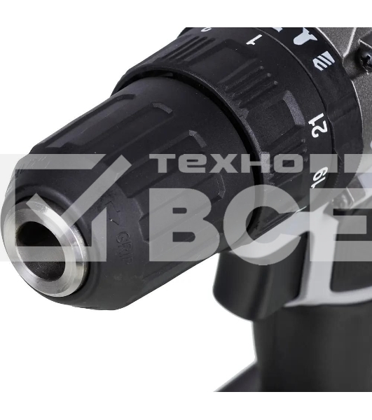 Дрель-шуруповерт аккумуляторная ИНТЕРСКОЛ ДАУ-13/18ВК, Аккумуляторный, 18В, 2 АКБ, Ударный, Кейс