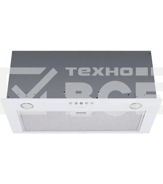 Вытяжка встраиваемая Maunfeld Crosby Power 50 белый, 50 см, 1050 куб. м/ч, 51.8 дБ