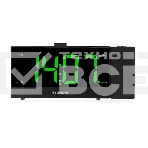 Радиобудильник Hyundai H-RCL243 черный LCD проек.изоб. подсв:зеленая часы:цифровые FM, фото3