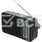 Радиоприемник портативный Сигнал РП-233BT черный USB microSD, фото2