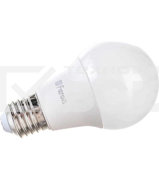 Лампа светодиодная FERON LB-92 (25459) 10W 230V E27 6400K A60