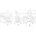 Кресло игровое Cactus CS-CHR-0112BL черный, сиденье черный, эко.кожа, с подголов. крестовина металл, пластик черный, фото12