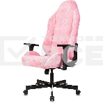 Кресло игровое Knight N1 Fabric розовый Velvet 36 с подголов. крестовина металл, фото34