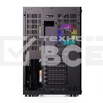 Компьютерный корпус ABR Sea View Black (1*USB Type-C, 2*USB 2.0, HD Audio, 4xRGB Fan, ATX, Micro-ATX), фото5