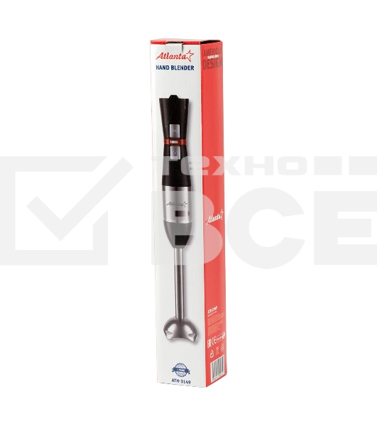 Блендер погружной Atlanta ATH-3149 черный