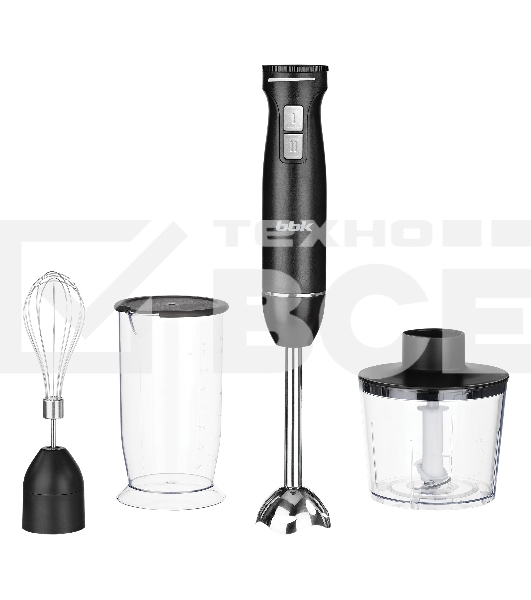 Блендер погружной BBK KBH1400 черный