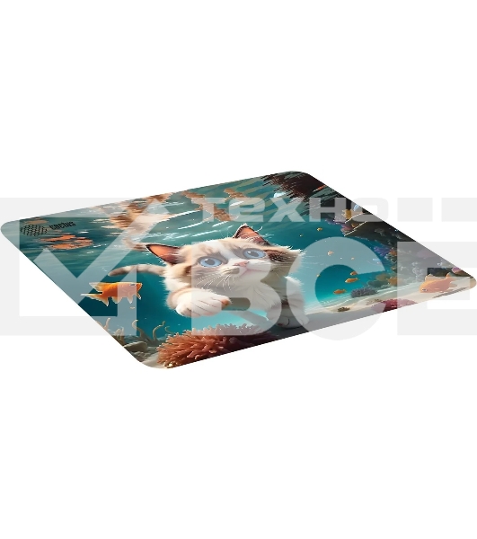 Коврик для мыши Cactus Fish Cat 300x250x3мм (CS-MPC-D15M)