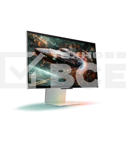 Монитор 27' Samsung Odyssey 3D G90XF IPS 3840x2160, 165 Гц, 1 мс, 16:9, 350 кд/м², 2xHDMI 2.1, DP, USB Hub (2x USB 3.2), 3D без очков, Edge Lighting, динамики (2x5 Вт), FreeSync, G-Sync, HDR10, черный