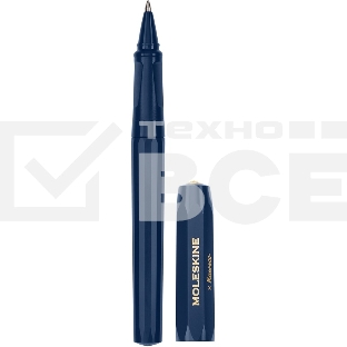 Ручка шариковая Moleskine Kaweco (KAWBALLPENBLUE) синий, d=1мм, синие чернила, подарочная коробка