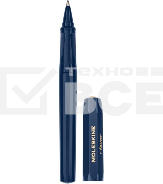 Ручка шариковая Moleskine Kaweco (KAWBALLPENBLUE) синий, d=1мм, синие чернила, подарочная коробка