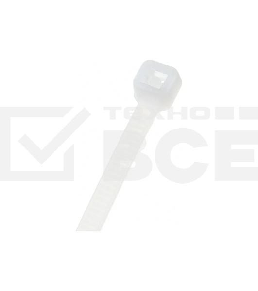 Стяжка нейлоновая неоткрывающаяся Hyperline GT-200IC, безгалогенная (halogen free), 200x3.6 мм, (100 шт)