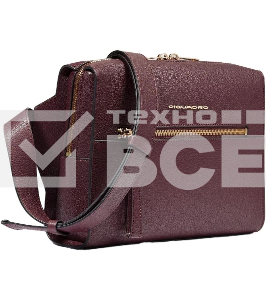 Сумка женская Piquadro Patricia CA6776W140/BO бургунди натур.кожа