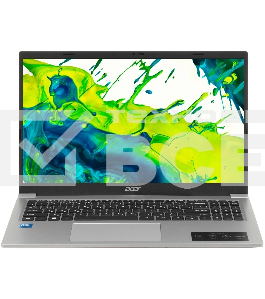 Ноутбук 15.6' IPS FHD Acer Aspire AL15-33P-32EH silver (Core 3 N355/8Gb/512Gb SSD/VGA int/noOS) (NX.D2MER.001)
