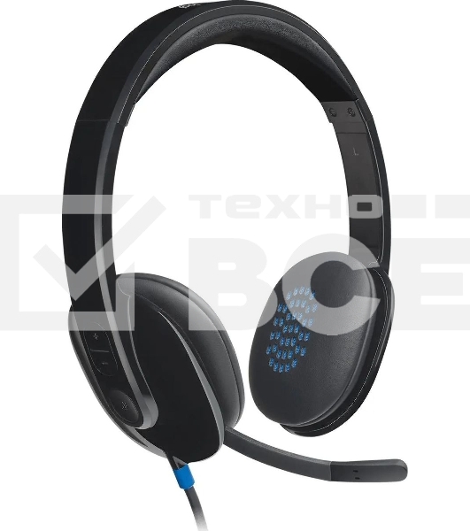 Гарнитура проводная Logitech H540 USB (981-000480)