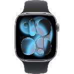 Смарт-часы Apple Watch Series 11 A3331 42 mm, 1.77', OLED, Wi-Fi/NFC/Bluetooth, IP6X, серый космос/черный, фото3