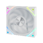 Вентилятор для корпуса Eurocase EU-FN120ARGB_12 WH YH1225 White,120 ARGB fan 3pin+AURA 5V3pin female and male connector with brown box,3pcs in big bro, фото4