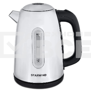 Чайник электрический Starwind SKS3210 1.7л. 2200Вт серебристый (корпус: металл)