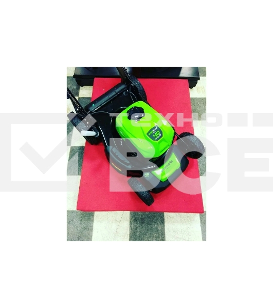 Газонокосилка аккумуляторная GreenWorks GD40LM46SP 40В, 46см, самоходная (без аккумуляторной батареи и зарядного устройства)  (2506807)