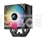 Кулер для процессора DEEPCOOL AG500 DIGITAL ARGB черный, 120 мм, алюминий/медь, 1950 об/мин, 29.4 дБ, 4 pin, 240 Вт, 158 мм, фото8