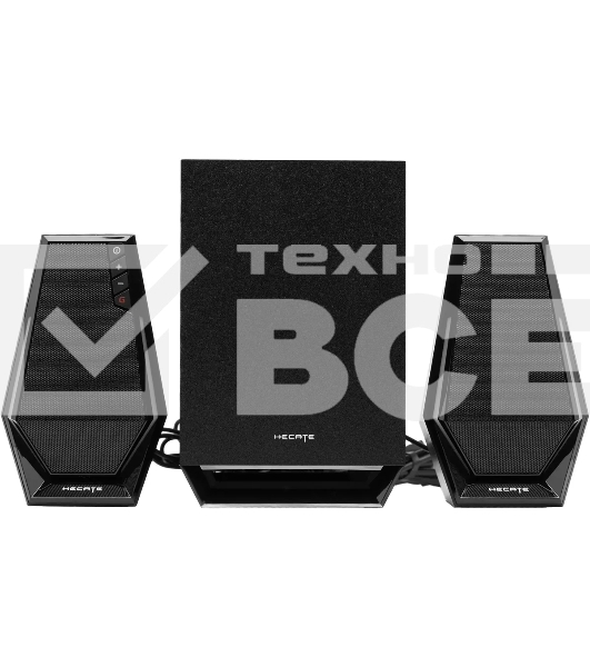 Акустическая система Edifier G1500 MAX 2.1 черный 30Вт BT