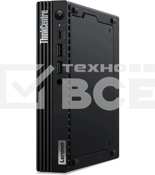 Неттоп Lenovo ThinkCentre Tiny M70q-4 slim i5 13400T (1.3) 8Gb SSD256Gb UHDG 730 Windows 11 Professional 64 GbitEth WiFi BT 90W kb мышь клавиатура черный (12E4S7KD00)