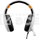 Наушники с микрофоном Оклик HS-L710G белый/черный, фото 1