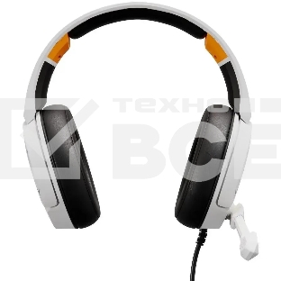 Наушники с микрофоном Оклик HS-L710G белый/черный