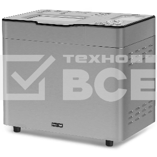 Хлебопечь Rondell 1640-RE-01, 600Вт, серебристый