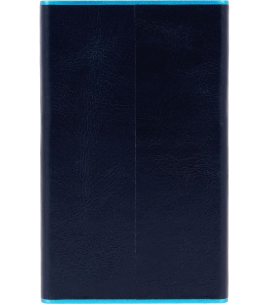 Чехол для кредитных карт Piquadro Blue Square PP4825B2BLR/BLU2, натур.кожа, темно-синий