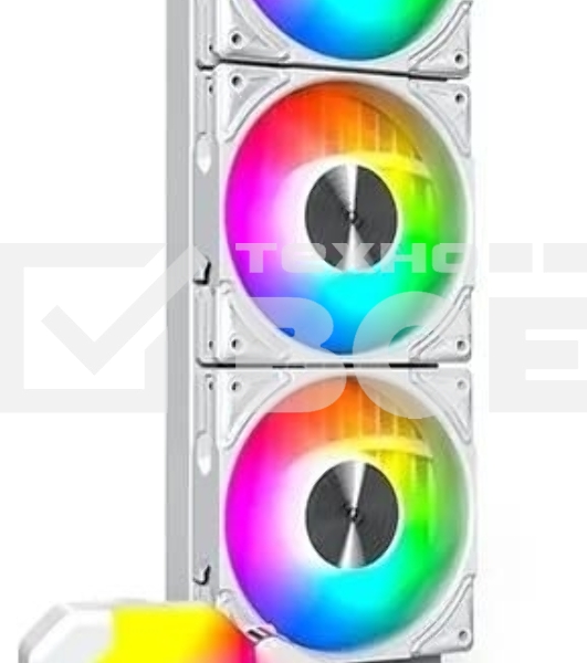 Система водяного охлаждения Montech HyperFlow 360 ARGB Soc-AM5/AM4/1151/1200/2066/1700 белый 4-pin Al+Cu Ret (HYPERFLOW ARGB 360 WHITE)