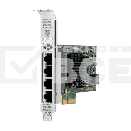 Сетевой адаптер/ Broadcom BCM5719 Ethernet 1Gb 4-port BASE-T Adapter for HPE, фото 1