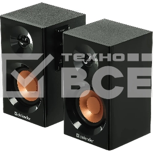 Колонки Defender AURORA S12 2.0, Актив.колонки 2x6 W (RMS),100 Гц - 20 кГц