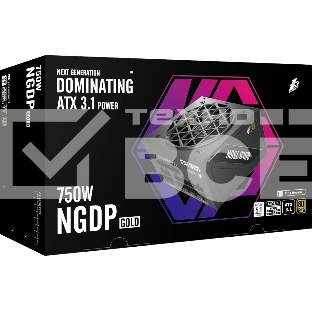 Блок питания 1STPLAYER ACK HA-750AC2, 750Вт, 80 PLUS Standart, черный