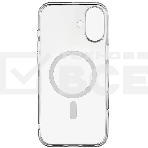 Чехол (клип-кейс) uBear для Apple iPhone 16 Plus Real with MagSafe прозрачный (CS397TT67RL-I24M), фото 1