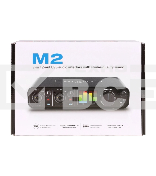 Аудиоинтерфейс USB Motu M2 [3120] 24/192 кГц, USB-C