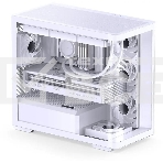 Корпус без блока питания JONSBO D300, Mini-Tower, TG, no fan, 2xUSB-A 3.2 + 1xUSB-C 3.2, mATX, mITX White, фото43