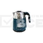 Чайник электрический Willmark WEK-1738PST (1.7л, двойные стенки, эффект термоса, термометр, 2200Вт) Изумрудный, фото 1