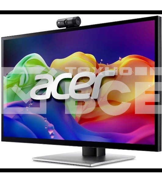 Монитор Acer PE270XTbmiiprcuzx 27'', Touch, 16:9, IPS, 5K UHD, 4ms, 400cd, 60Hz, HDMI, DP, USB, USB-C, CAM, SPK, HAS