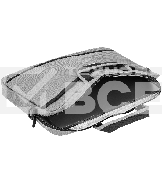 Сумка для ноутбука 15.6' Digma R-212 серый/черный полиэстер (R212GbK)